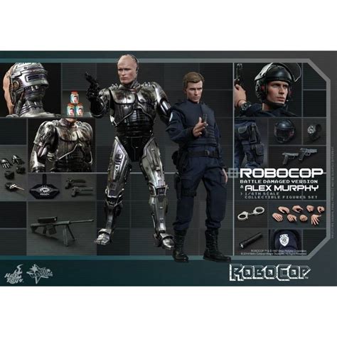 全新 野獸國 HOT TOYS MMS 機器戰警 RoboCop 戰損版 亞歷克斯墨菲 雙入組 非 mms 蝦皮購物