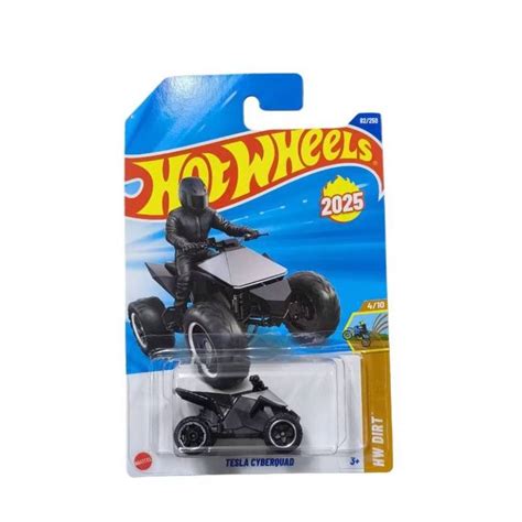 HOT WHEELS TESLA CYBERQUAD HW DIRT CASE D 2025 Shopee Malaysia