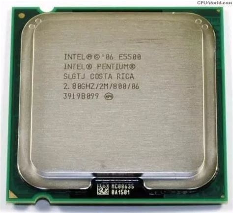 Processador Intel 775 Pentium Dual Core E5500 2.80ghz 2m Nov - R$ 88,69 ...