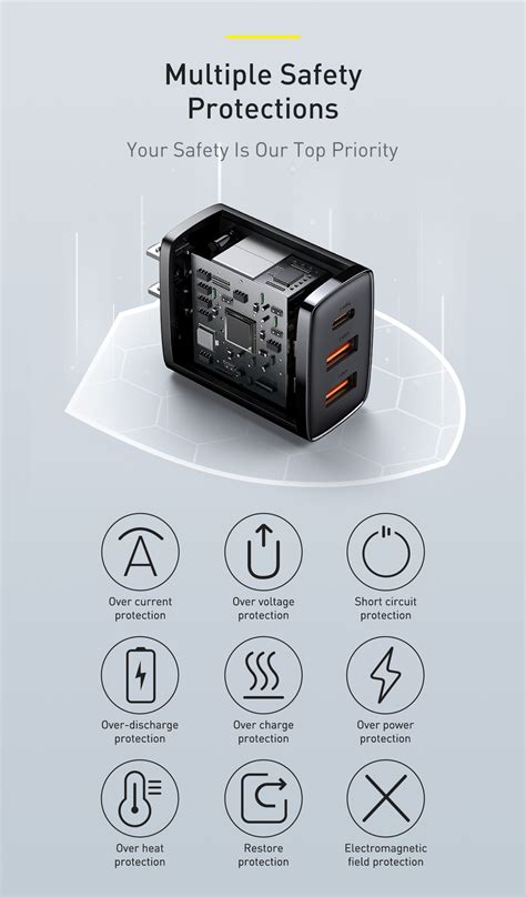 Baseus 30W Quick Charger 2U+C - Power Play