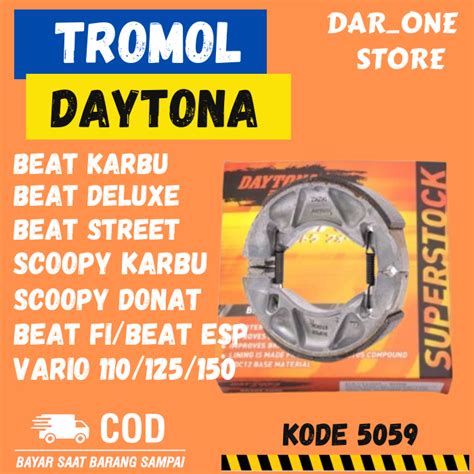 Jual Kampas Rem Belakang Tromol Honda Beat Karbu Beat Fi Esp Scoopy Esp