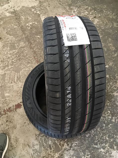 Летняя резина Kumho Ecsta PS71 245/45 R17 — Honda Accord (8G), 2 л ...
