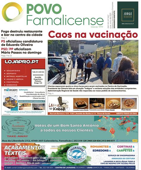 O Povo Famalicense Jornal Gratuito Edições