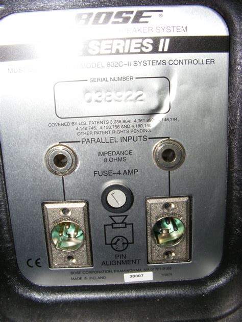 Bose 802 Series Ii Manual