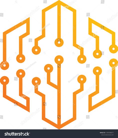 firmware design logo concept energy logo stock vector royalty