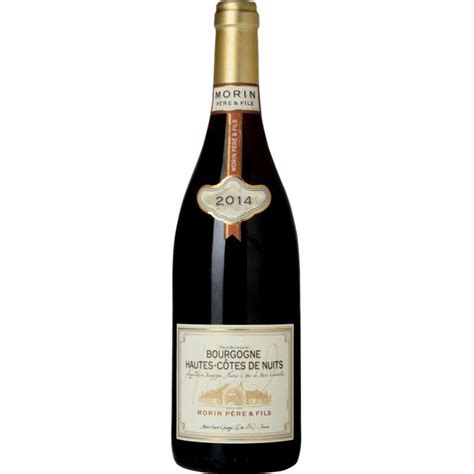 Bourgogne Hautes côtes de nuits AOP Morin 2020 75 cl Bam courses