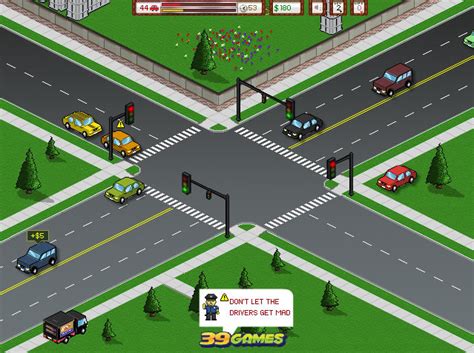 Play Traffic Command - Free online games with Qgames.org