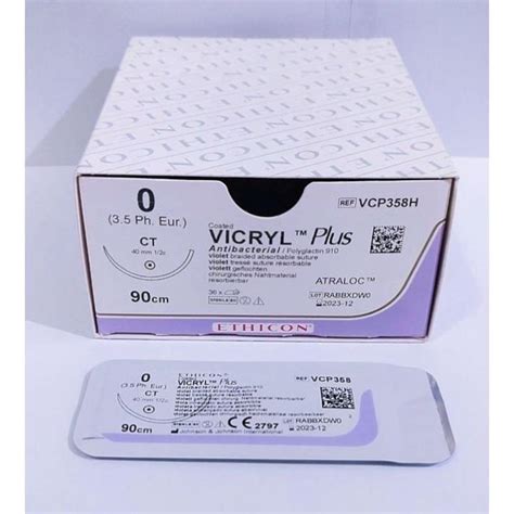 0 Vicryl Suture Round Lazada Ph