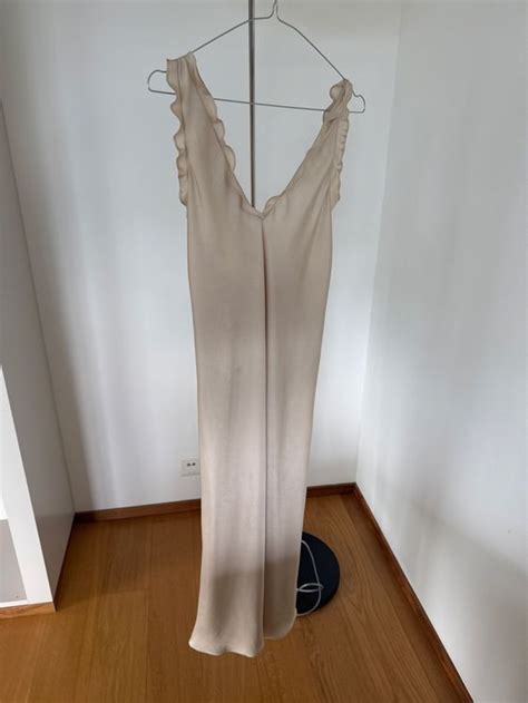 Tibi Seidenkleid Gr Sse Nude Perfekt F R Den Sommer Kaufen Auf Ricardo