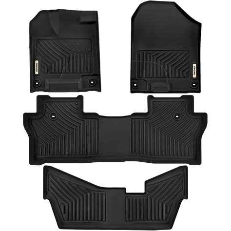 Buy OEDRO Floor Mats 3 Row Liner Set Fit For 2016 2022 Honda Pilot 8