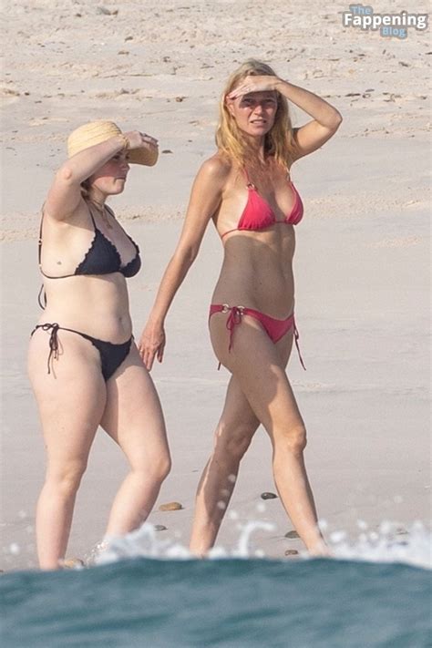 Gwyneth Paltrow Looks Hot In A Red Bikini In Mexico Photos PinayFlixx Mega Leaks