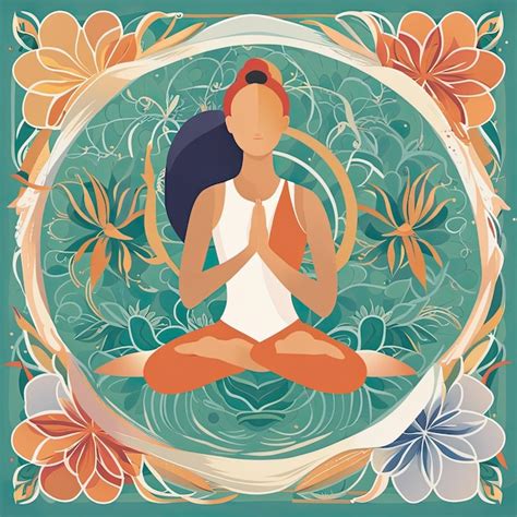 Premium Ai Image Vector International Yoga Day