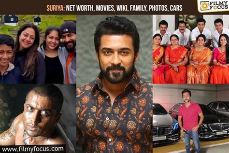 Suriya: Net Worth, Movies, Wiki, Family, Photos, Car Collection - Filmy ...