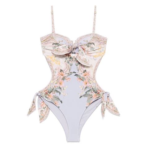 zimmermann swimwear  white lyst