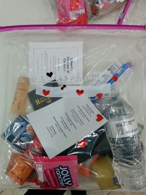 blessed bags for homeless 4