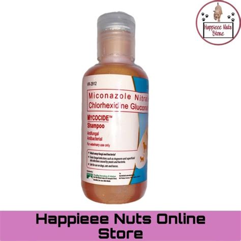 Mycocide Shampoo Miconazole Nitrate Chlorhexidine Gluconate 150ml