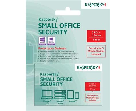 Buy Kaspersky Small Office Security (1 Server + 5 Machines)