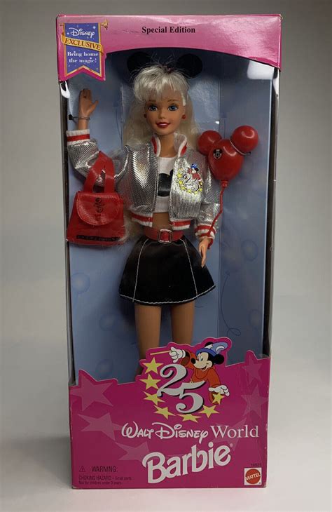 Walt Disney World 25th Anniversary 1996 Barbie Doll For Sale Online Ebay