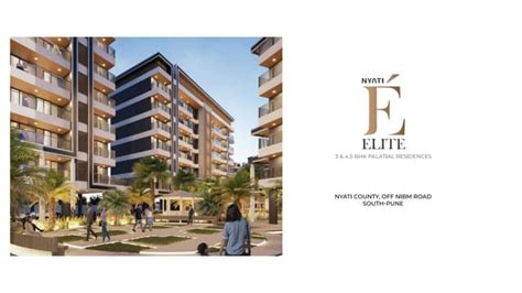 Nyati Elite Nibm Road Pune E Brochurepdf