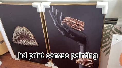 Custom Black White Sexy Woman Nude Body Art Canvas Paintings Nordic