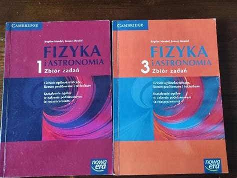 Fizyka i astronomia zbiór zadań Mendel Pionki Kup teraz na Allegro