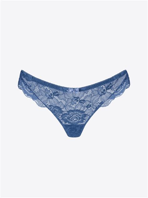 Lissi String Bijou Blue Change Lingerie