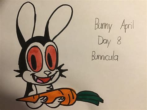 Bunny April Day 8 Bunnicula By Tigeressbird324 On Deviantart