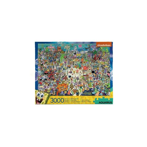 Bob l éponge Puzzle Bikini Bottom pièces Figurine Discount