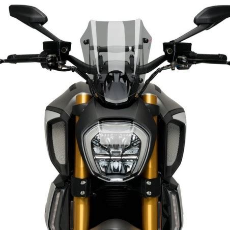 Cupolino Puig Naked Fumè chiaro per Ducati Diavel S dal