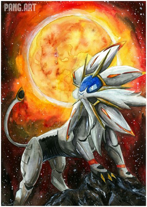 Solgaleo By Pangart By Pang Art On Deviantart