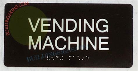vending machine sign hpd signs  official store