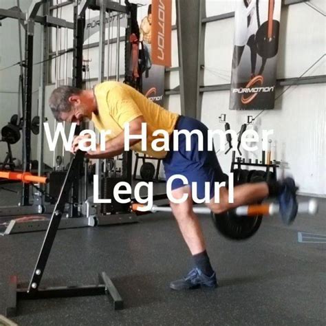 Landmine Legcurls And Mule Kick🐴 Using The War Hammer Plus And The
