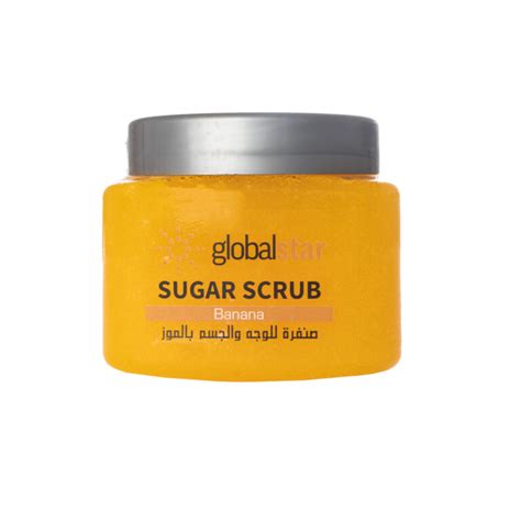 Globalstar Sugar Scrub Banana Sahab Cosmetics