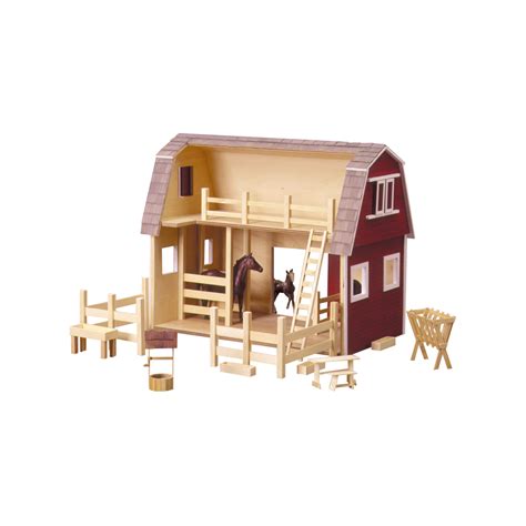 Ruff N Rustic All American Barn Dollhouse Kit Real Good Toys