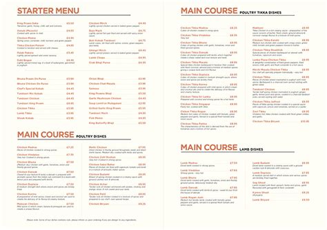 The Capital - Restaurant Menu on Behance