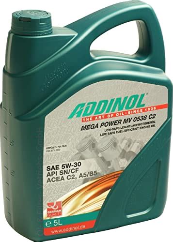 5W30 Addinol – Die 15 besten Produkte im Vergleich