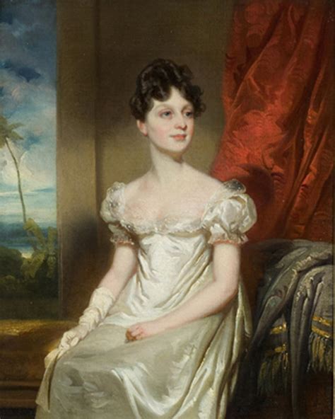 Portrait of Lady Mary Bruce - George Chinnery | FeelTheArt