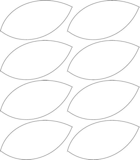 Трафарет лепестка подсолнуха (49 фото)