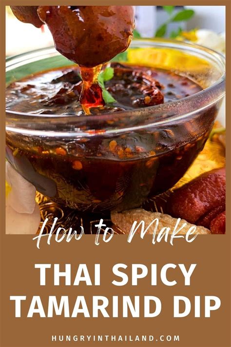 Spicy Thai Tamarind Dipping Sauce Yemek Tarifi 2024 Soslar
