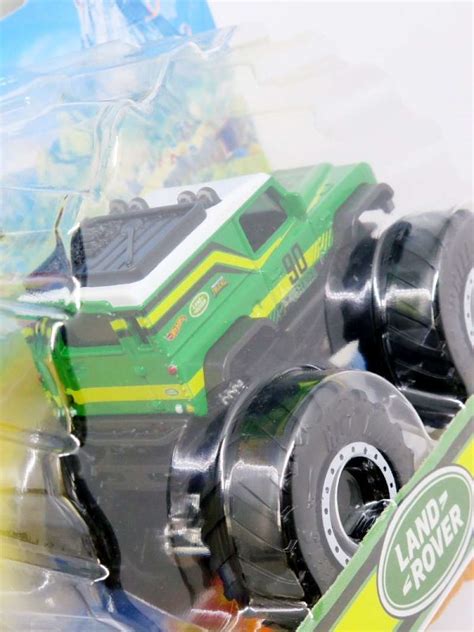 Promo Hot Wheels Monster Trucks Land Rover Defender Hijau Diskon Di Seller Qairina