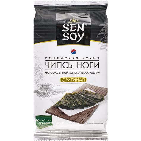 Чипсы нори «Sen Soy» 4.5 г купить в Минске: недорого, в рассрочку в ...