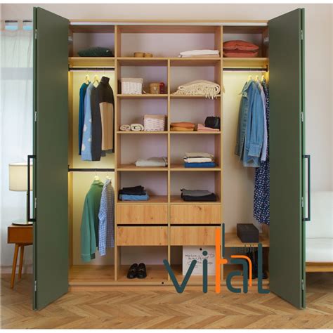 Шкаф со складной системой Line 240-2 четырехдверный (2 зеркала "бронза ...