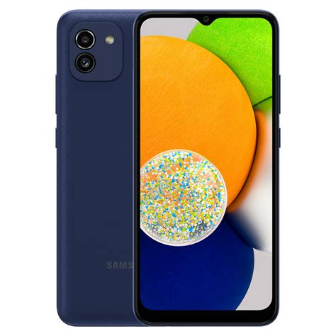 Smartphone Samsung Galaxy Dual Sim A03 64GB Blue 4GB Ram Desbloqueado ...