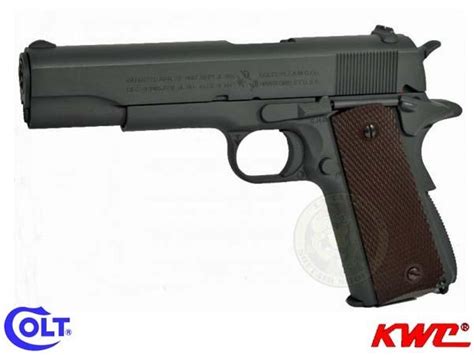 Colt M1911 A1 Parkerized Full Metal Blowback Co2 Latartarugasoftairit