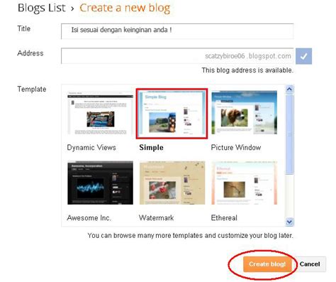 Tips And Trik For All Cara Membuat Blog Di Blogger Dengan Mudah Dan Cepat