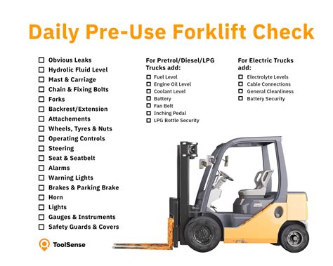 A Guide to Forklift Checks | ToolSense Glossary