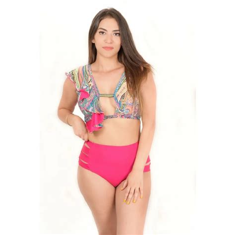 Bikini Taille Haute 2 Pieces Bonheur Wildkard Meilleur Prix En Tunisie