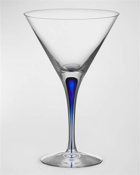 Orrefors Intermezzo Blue Martini Glass, 7 oz. | Horchow