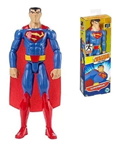 Superman Dc Comics Mu Eco Cm Original Mattel Jugueteria Palermo