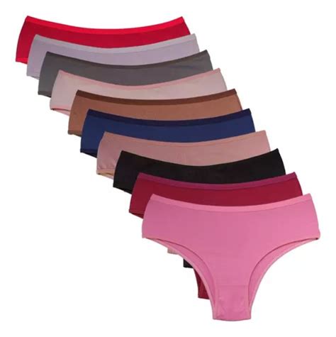 Calcinha Feminina De Algod O Lingerie Tanga Tradicional Mercadolivre